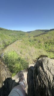 Zdjęcie z Fabrice Neulens wzdłuż trasy