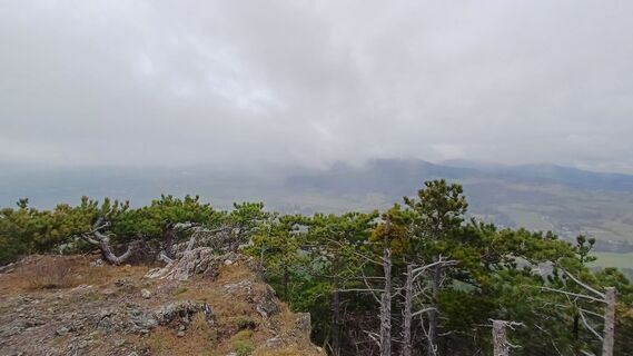Foto von Lydia Pritzova entlang der Tour