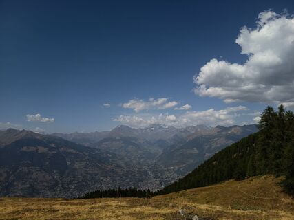 Foto von Aner entlang der Tour
