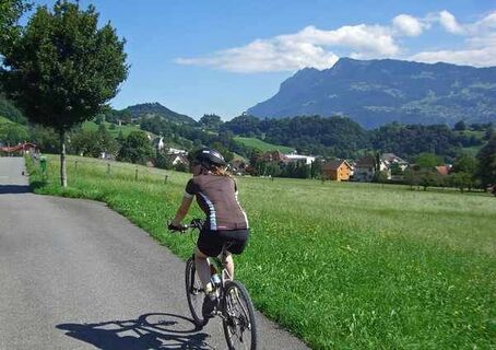Nach der ersten Abfahrt vor Azmoos