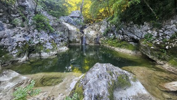 Photo de Mateja Rečnik le long du parcours