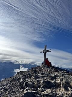 Foto von Arturo Schneeberger entlang der Tour