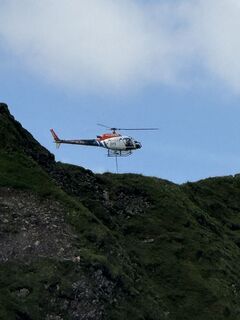 Foto de Helmut Kögler a lo largo del recorrido