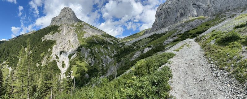 Foto von Alexander Fally entlang der Tour