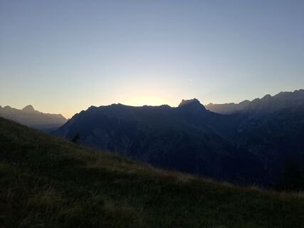 Foto von Karl-Heinz Martin entlang der Tour