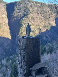 Foto de Gianfranco Idini a lo largo del recorrido