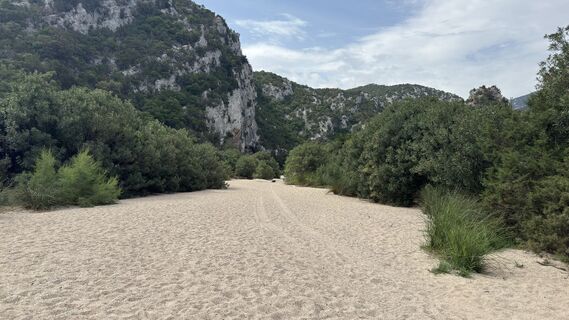 Foto von Claudio Garzetti entlang der Tour
