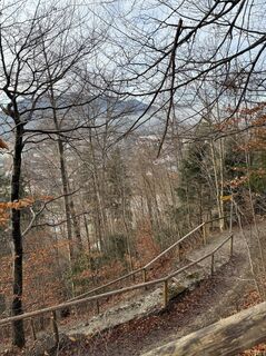 Foto von Denise Miller entlang der Tour
