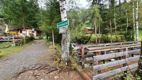 Unterlauf mit Kiosk