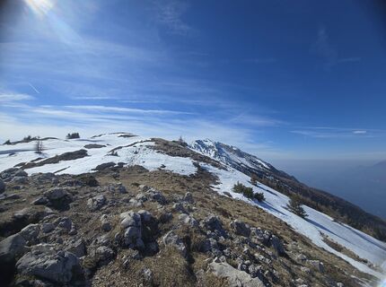 Foto de Borut Kavčič a lo largo del recorrido