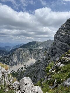 Photo de Johann Gotsch le long du parcours