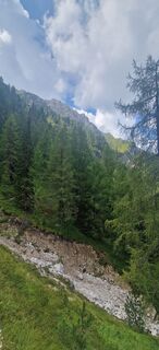 Photo de Magda le long du parcours