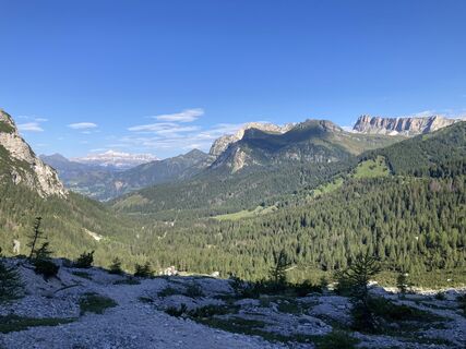 Foto von Marilena Locatelli entlang der Tour
