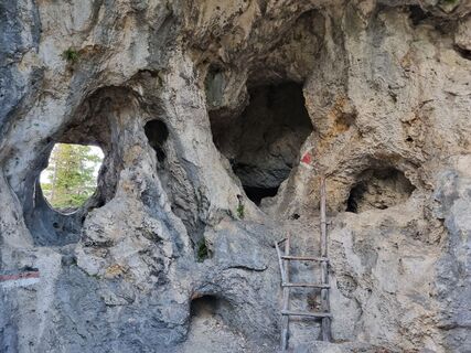 Foto de Christina Fröhlich a lo largo del recorrido