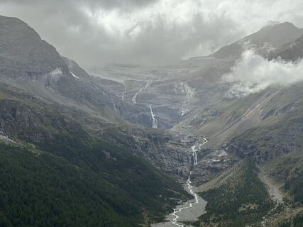 Photo de Marco Angelo Bongini le long du parcours