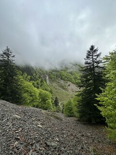 Photo de Elie Duffas le long du parcours
