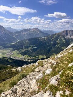 Foto von Bernhard Schmid entlang der Tour