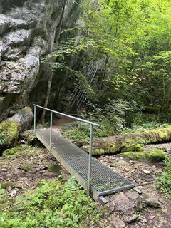 Foto von Christophe Tischmacher entlang der Tour