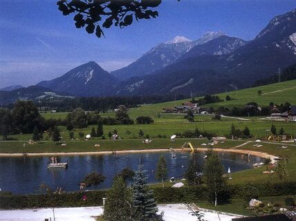 Der Freizeitsee in Aich.