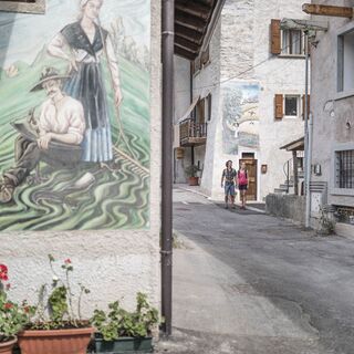 Balbido Wandgemälde