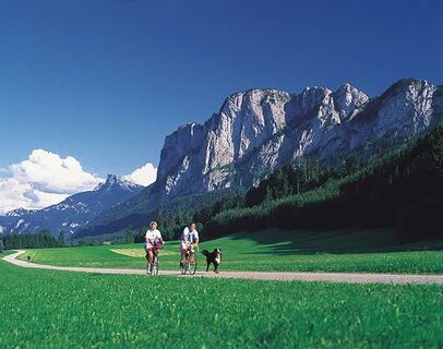 Radfahren im MondSeeLand - Fotograf: Hr.Weinhäupl