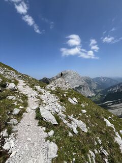 Foto von Thomas Mauhart entlang der Tour