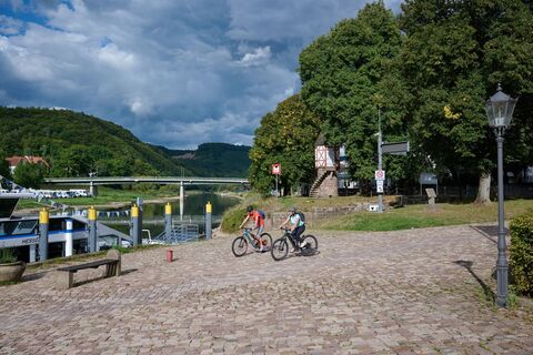 Schiffsanleger Bad Karlshafen