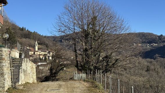 Zdjęcie z Marco Musio wzdłuż trasy