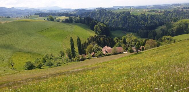 Foto von Hans-Rudolf Held entlang der Tour