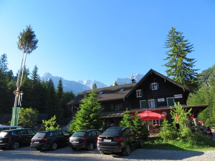 Almtaler Haus - Habernau/Jagersimmerl - Almsee - Hochpfad/Gschirrsattel -  Offensee - Jh. Fahrnau - Rindbachschlucht - Ebensee