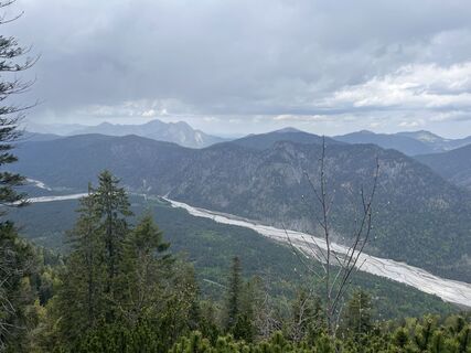 Photo de Hans-Heinrich Mai le long du parcours