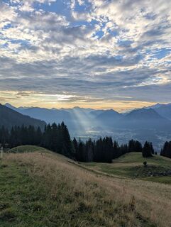 Foto von Julian Lewisch entlang der Tour