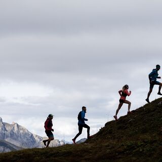 Trailrunning am Pizol vor imposanter Bergkulisse