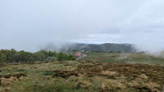 Photo de Richard Schwald le long du parcours