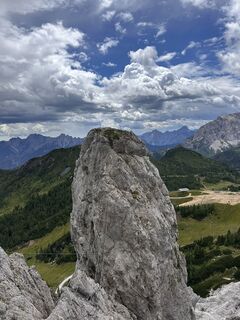 Foto von Tereza Mašková entlang der Tour