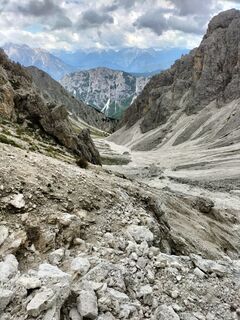 Foto von Maria Moro entlang der Tour