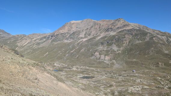 Foto von Stefano Manzoni entlang der Tour