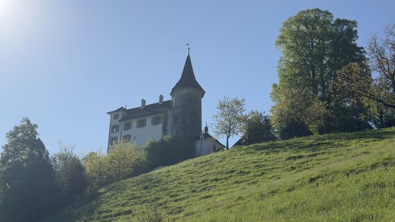 Photo de Peter Burki le long du parcours