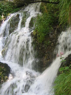 Le cascate del Rio Bianco a Stenico
