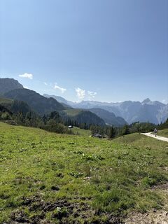 Foto von Heinz Sperl entlang der Tour