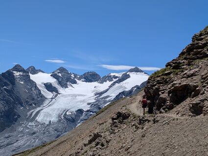 Photo de Willy le long du parcours