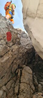 Fotografia z Martina Oitzinger na trase