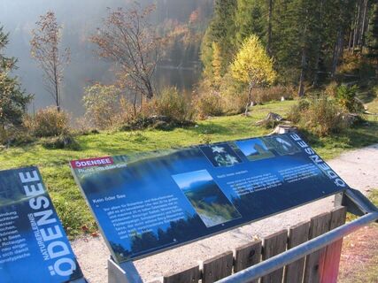 Schautafel am Ödensee