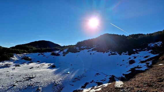 Foto von Regina Fleischmann entlang der Tour