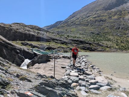 Foto de Eva Oppermann a lo largo del recorrido