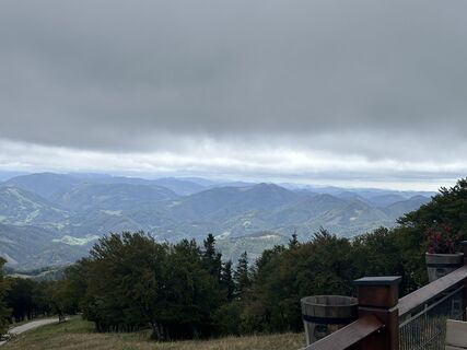 Photo de Wolfgang Matzl le long du parcours