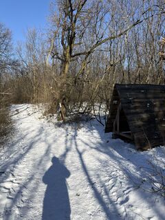 Foto de Attila Máté a lo largo del recorrido