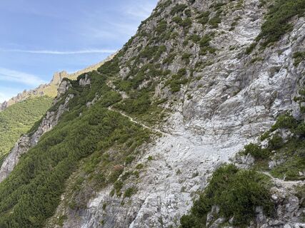 Foto von Norbert Herbig entlang der Tour
