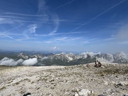 Foto fra Andrea Jamer undervejs på turen