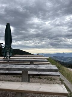 Photo de Heinz Sperl le long du parcours